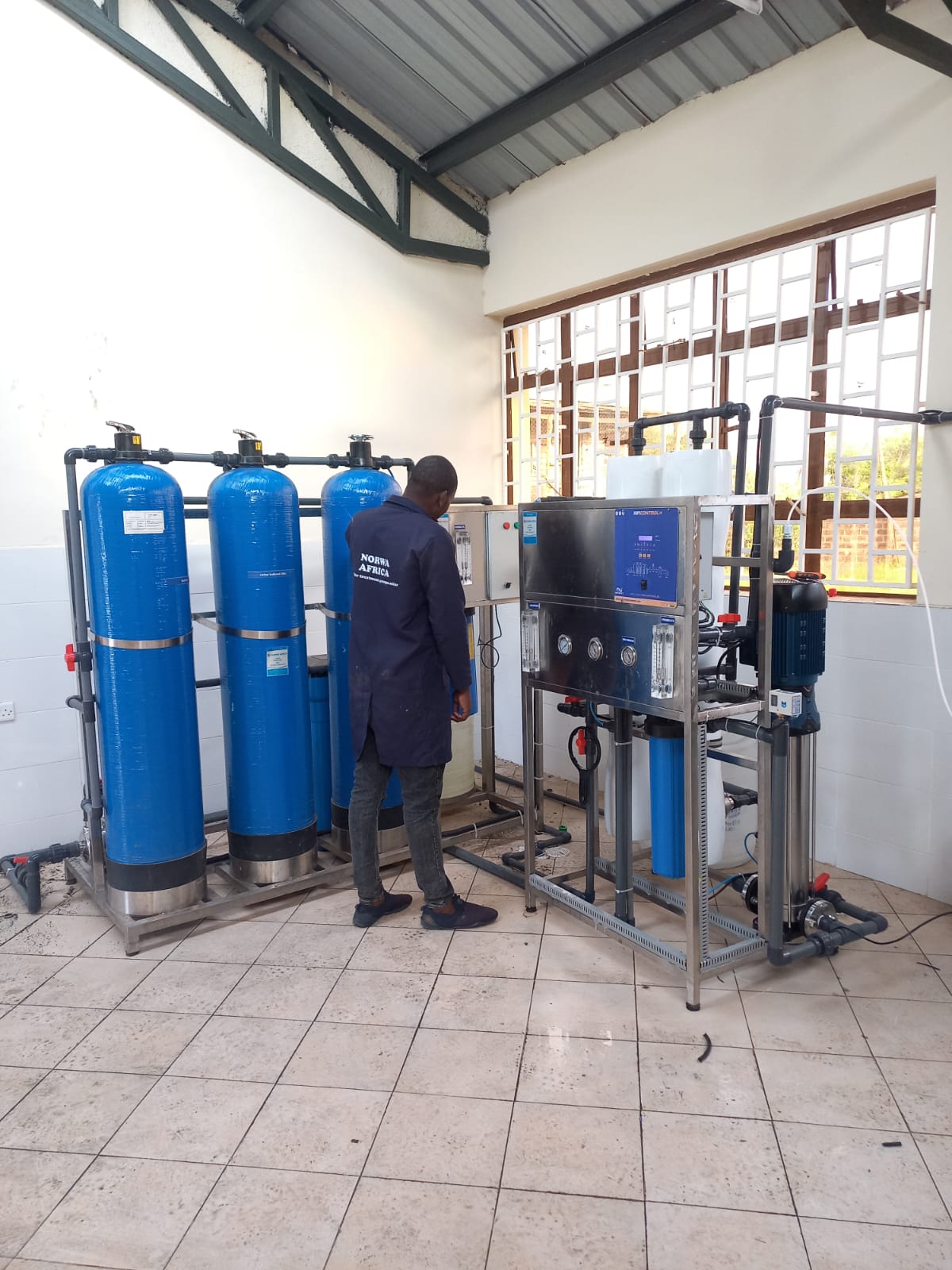 KITI 2000LPH Reverse Osmosis Water Treatment System site image 1