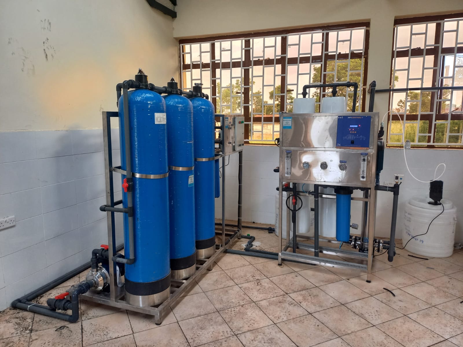 Water treatment infrastructure