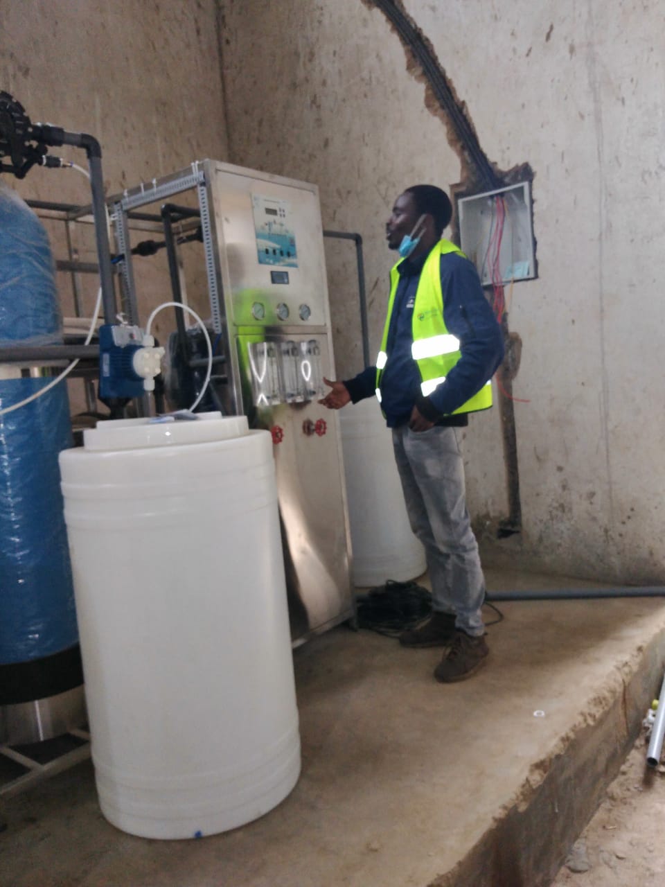 Kutus Water Treatment System Installation site image 1