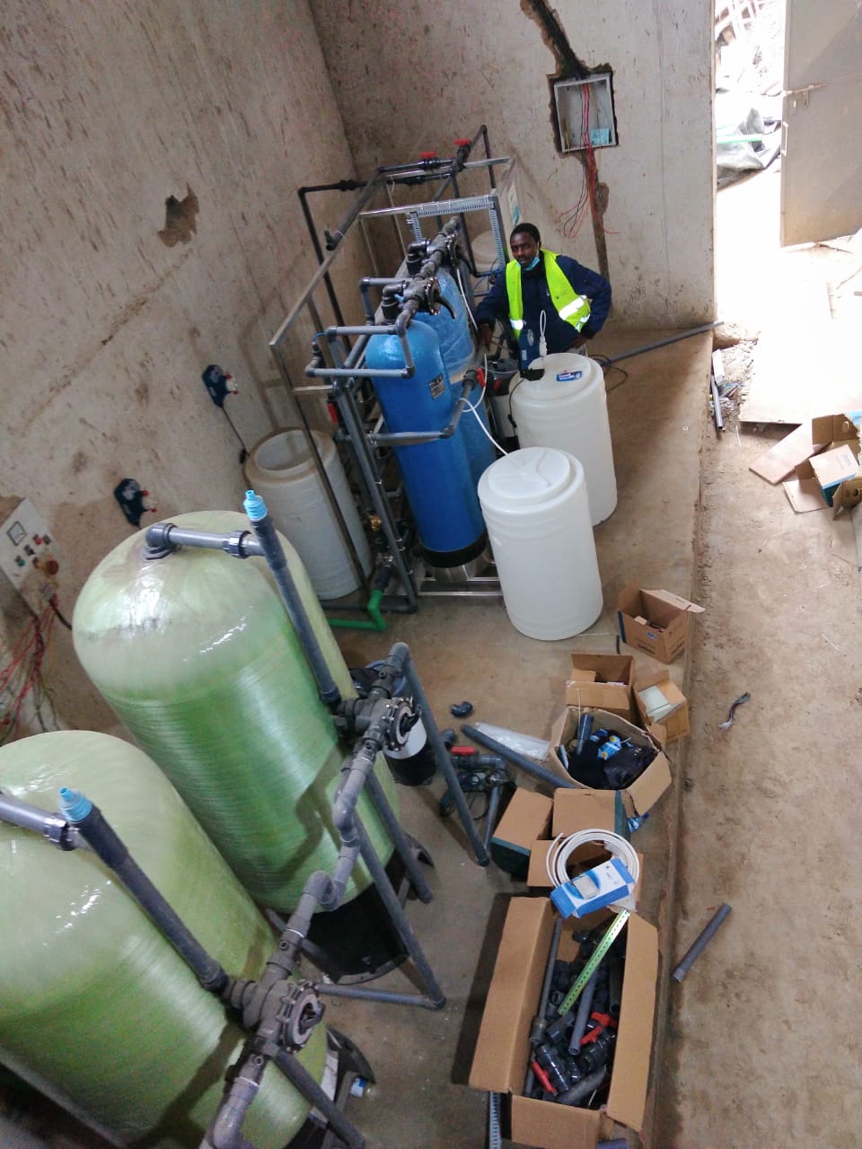 Kutus Water Treatment System Installation site image 3